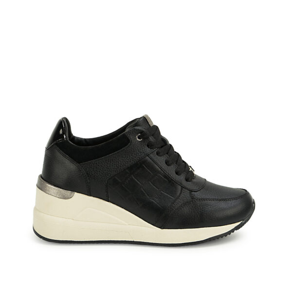 Zapatilla Casual REC-2605 Negro Viale Cuero