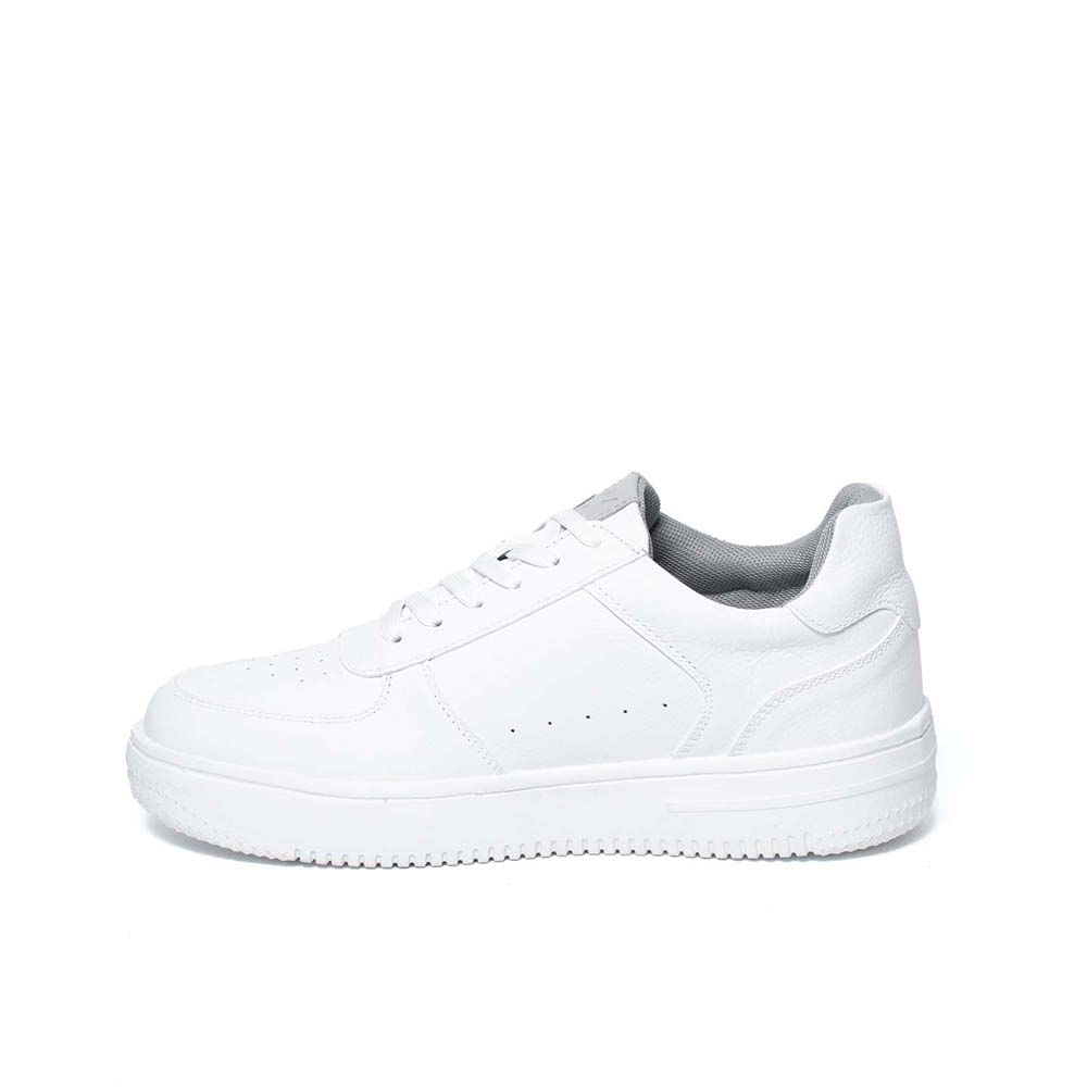 Zapatilla Escolar Casual JOSE-2516 Blanco Viale Homme Cuero - Imagen 2
