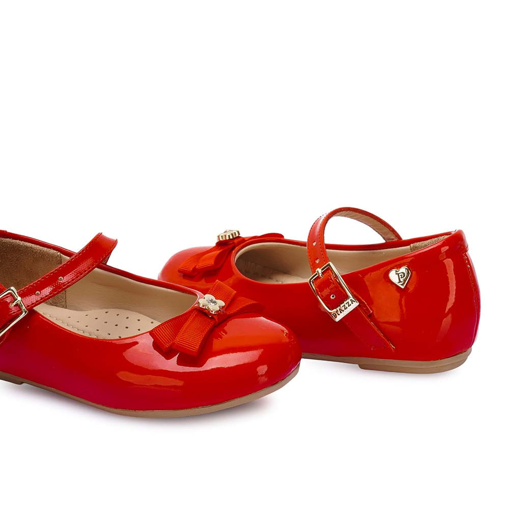 Zapato Ballerina Casual MADIS-2524 Rojo Piazza Kids - Imagen 7