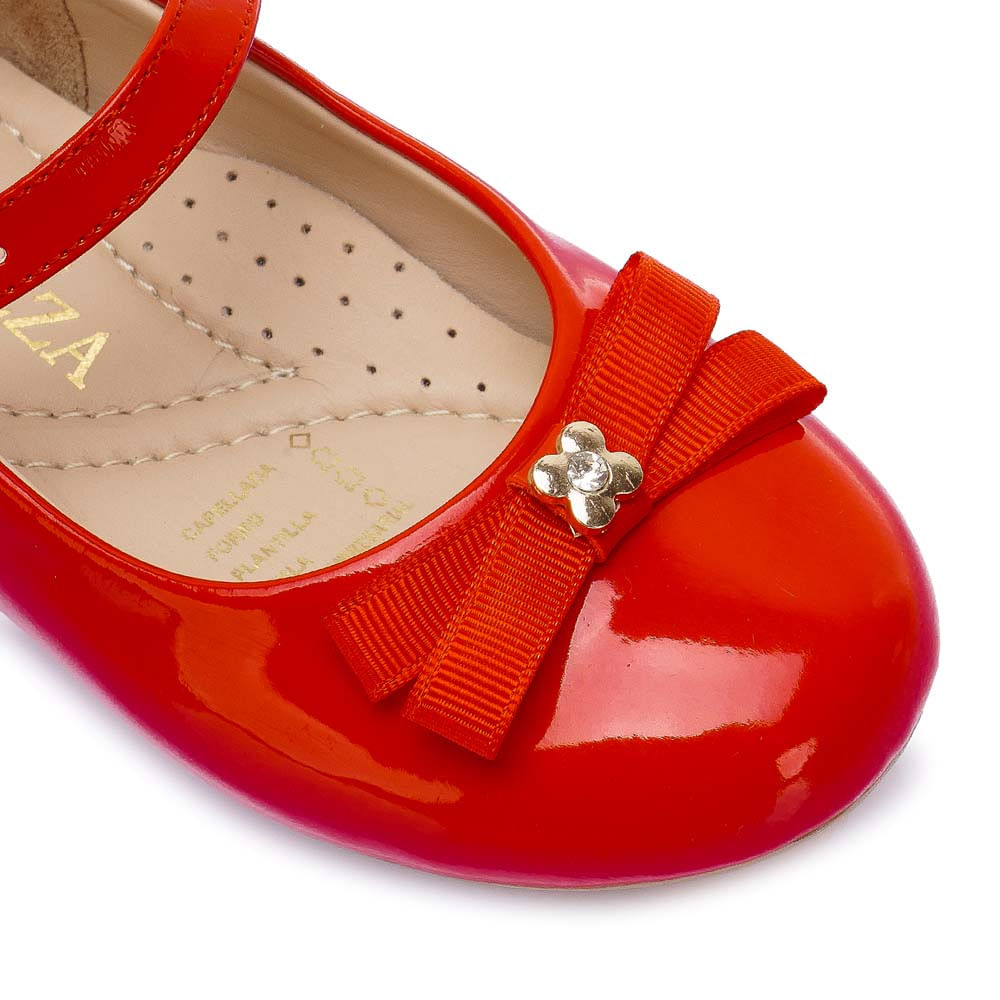Zapato Ballerina Casual MADIS-2524 Rojo Piazza Kids - Imagen 6