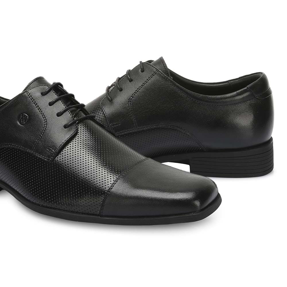 Zapato Derby Casual EDER-2504 Negro Viale Homme Cuero - Imagen 7