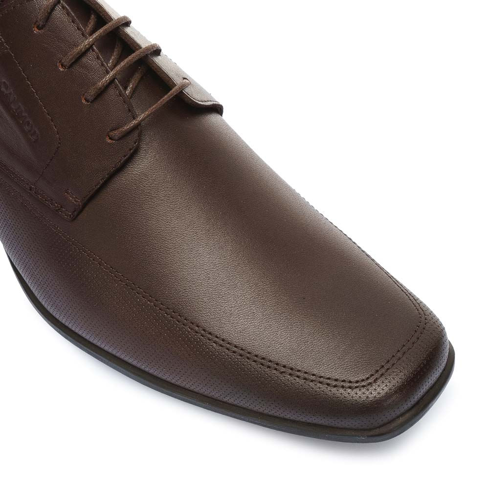 Zapato Derby Vestir VEM-008 Marron Calimod Cuero - Imagen 6