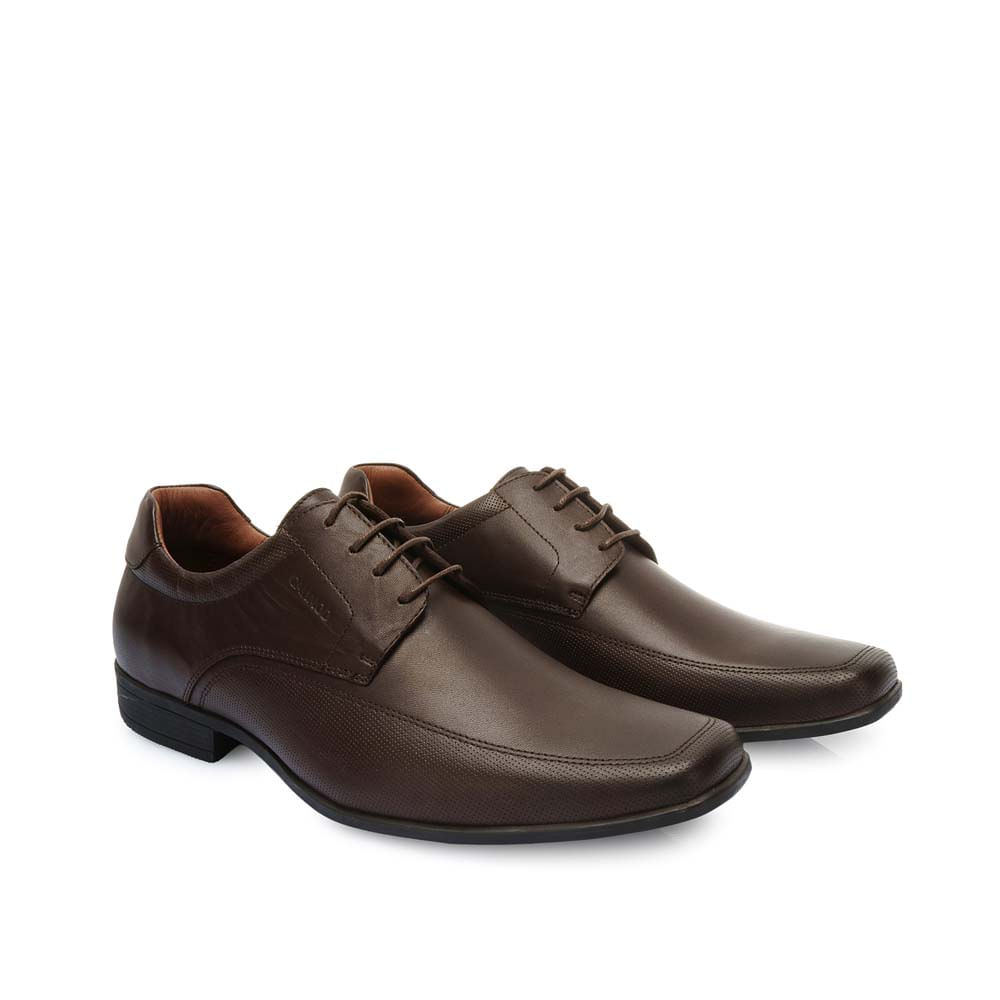 Zapato Derby Vestir VEM-008 Marron Calimod Cuero - Imagen 8
