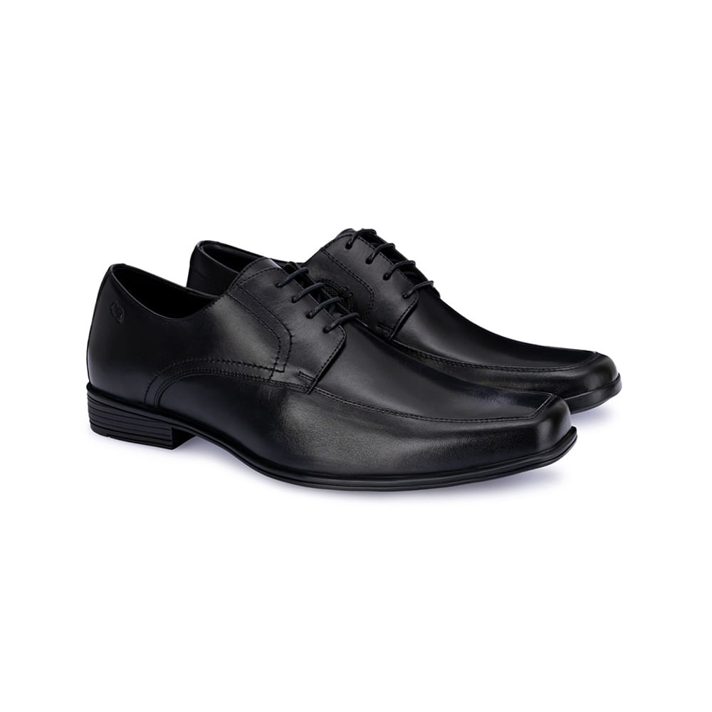 Zapato Derby Vestir VAR-001 Negro Calimod Cuero - Imagen 4