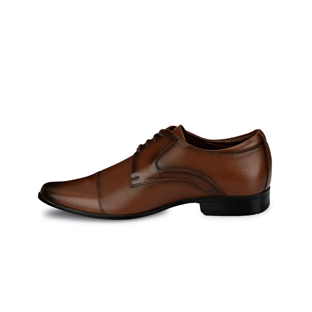 Zapato Derby Vestir VEM-002 Coñac Calimod Cuero - Imagen 10