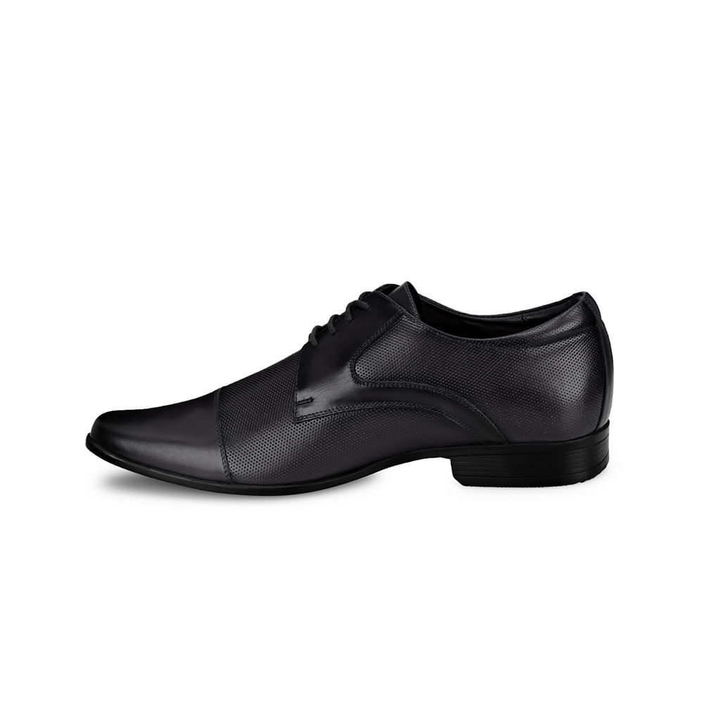 Zapato Derby Vestir VEM-002 Negro Calimod Cuero - Imagen 14