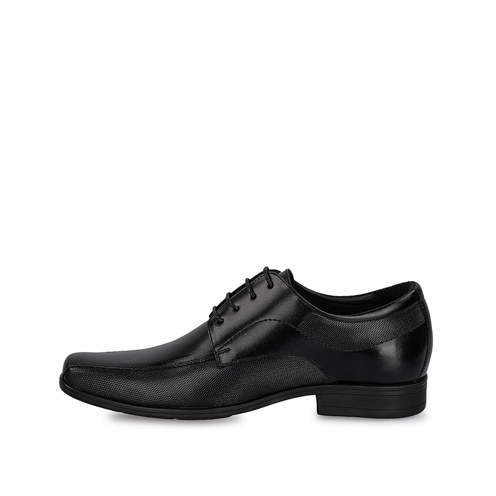 Zapato Derby Vestir MATEO-068 Negro Viale Homme Cuero - Imagen 2