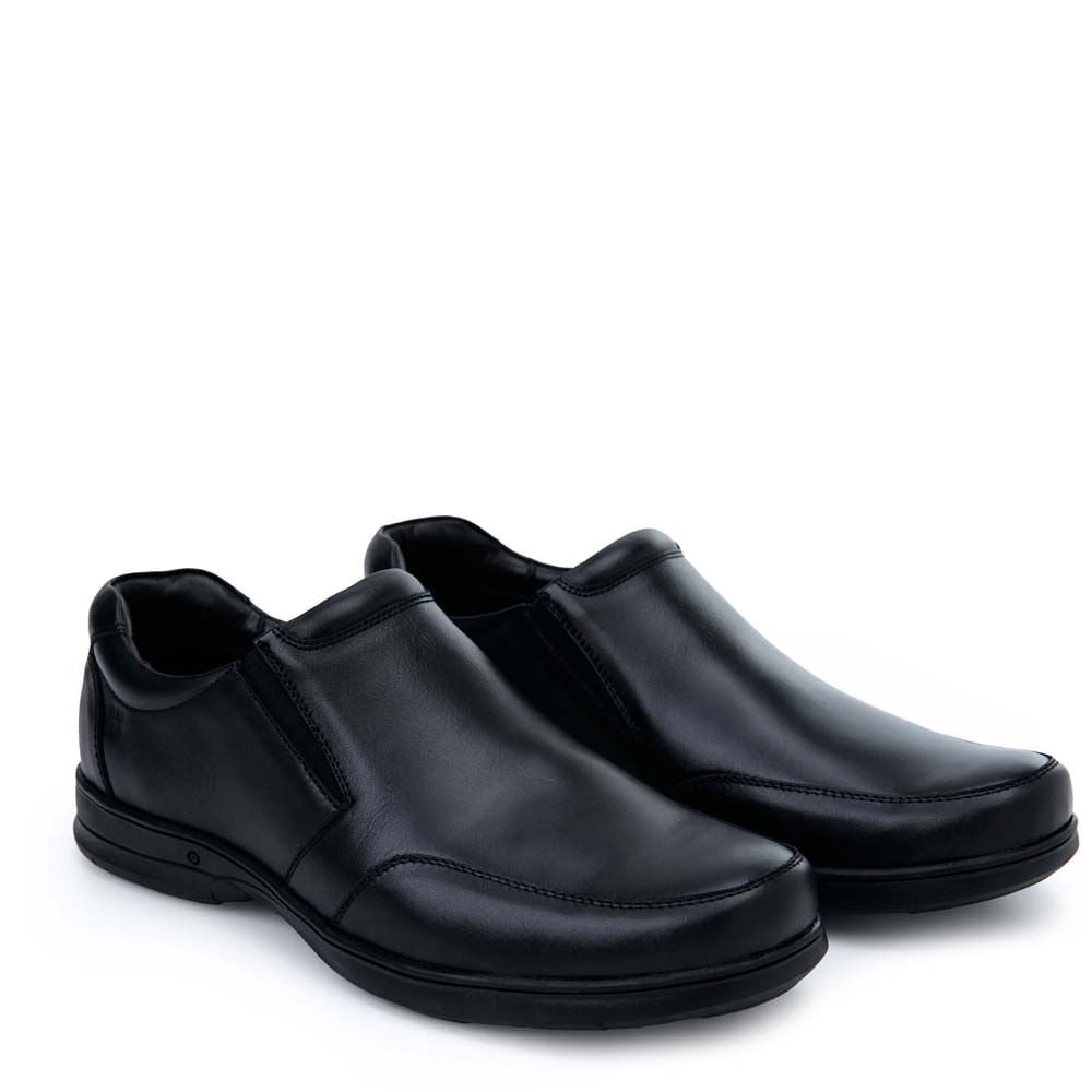 Zapato Escolar Mocasín Casual PEPE-2508 NEGRO Viale Homme Cuero - Imagen 4