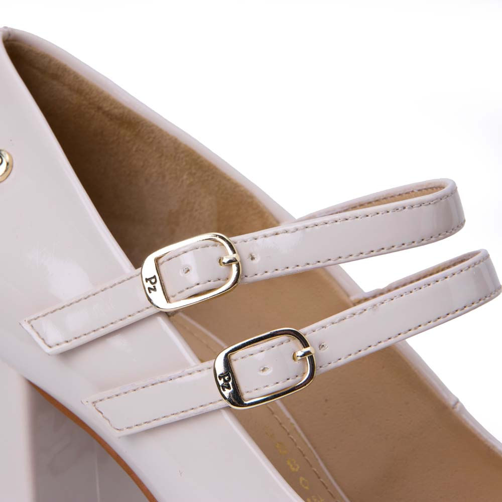 Zapato Maryjane Casual WAL-2554 Hueso Piazza - Imagen 2