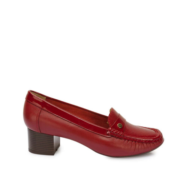 Zapato Mocasín Vestir DENI-2514 Cramberry Viale Cuero