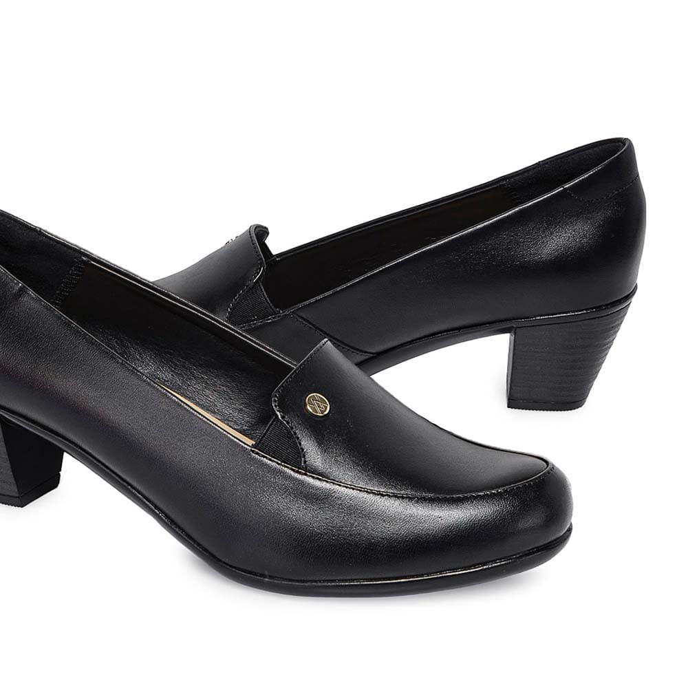 Zapato Mocasín Casual DK-2511 Negro Viale Cuero - Imagen 7