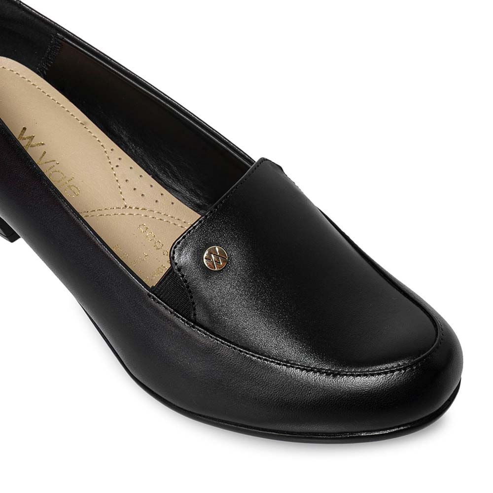Zapato Mocasín Casual DK-2511 Negro Viale Cuero - Imagen 6