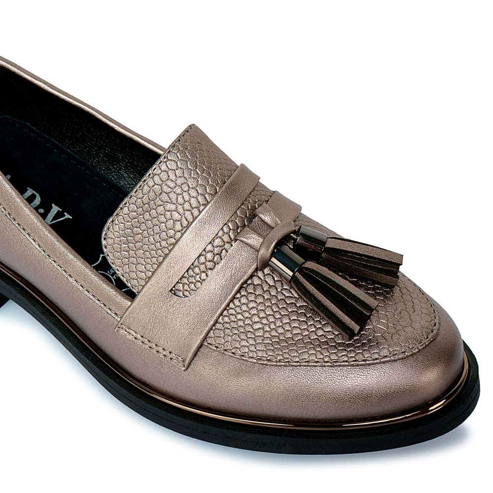 Zapato Mocasín Casual ELI-2410 Pewter ADV - Imagen 2