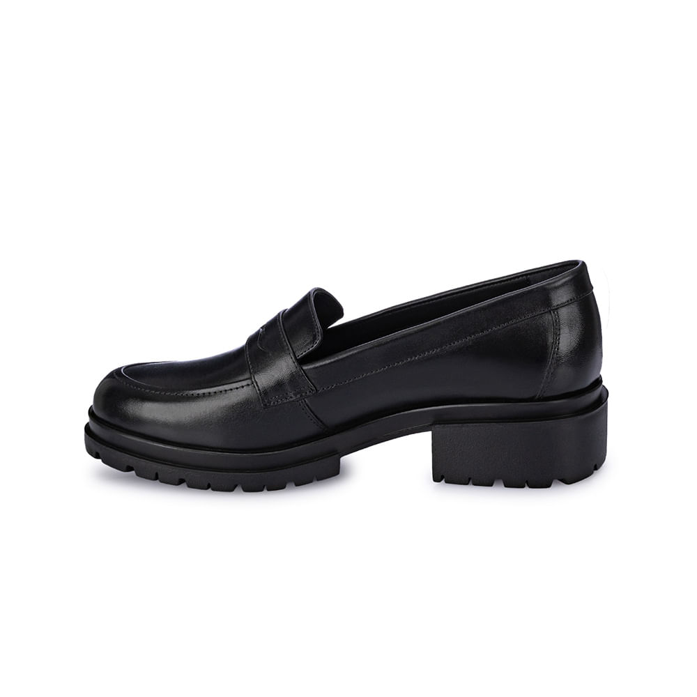 Zapato Mocasín Casual TASTE-2302 Negro Viale Cuero - Imagen 2