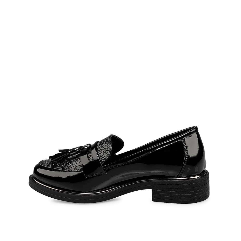 Zapato Mocasín Casual ELI-2410 Negro ADV - Imagen 2