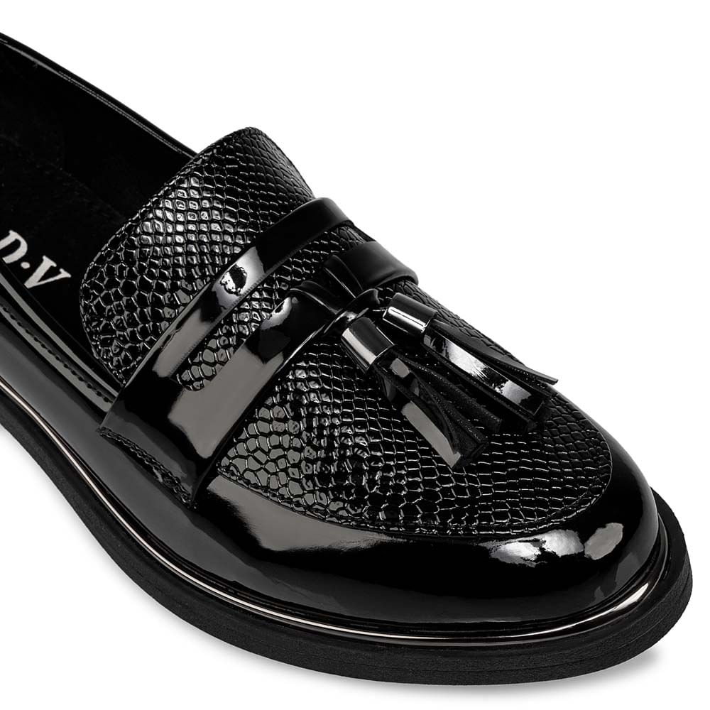 Zapato Mocasín Casual ELI-2410 Negro ADV - Imagen 3