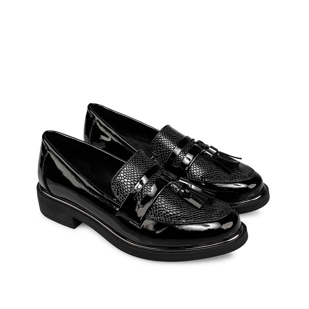 Zapato Mocasín Casual ELI-2410 Negro ADV - Imagen 4