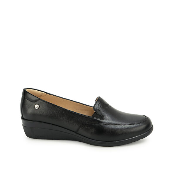 Zapato Mocasín Casual LE-2612 Negro Viale Cuero