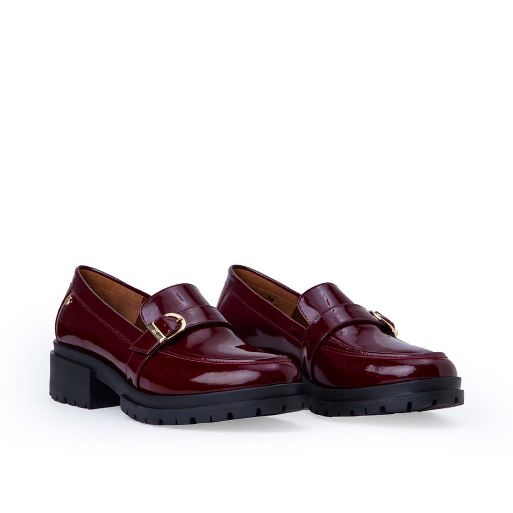 Zapato Mocasín Casual TASTE-2510 Cherry Viale Cuero - Imagen 4