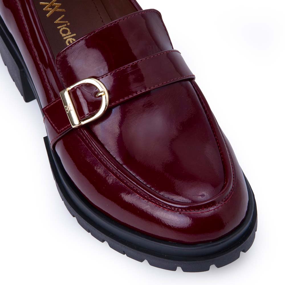 Zapato Mocasín Casual TASTE-2510 Cherry Viale Cuero - Imagen 2