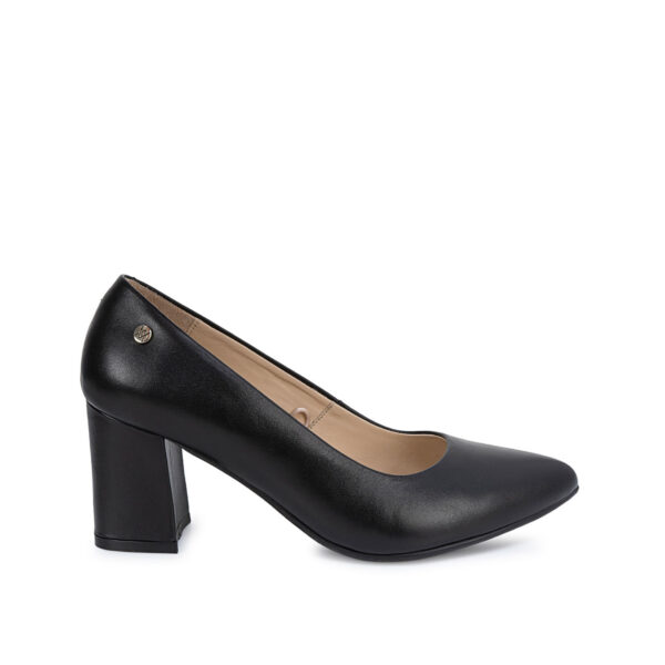 Zapato Reina Casual ALE-2642 Negro Viale Cuero