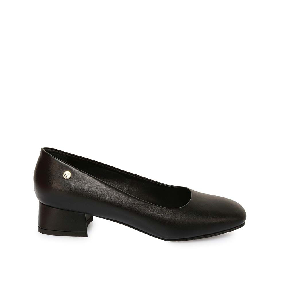 Zapato Reina Vestir ROSY-2502 Negro Viale Cuero - Imagen 9