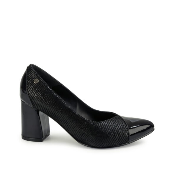 Zapato Reina Vestir TATI-2620 Negro Viale Cuero