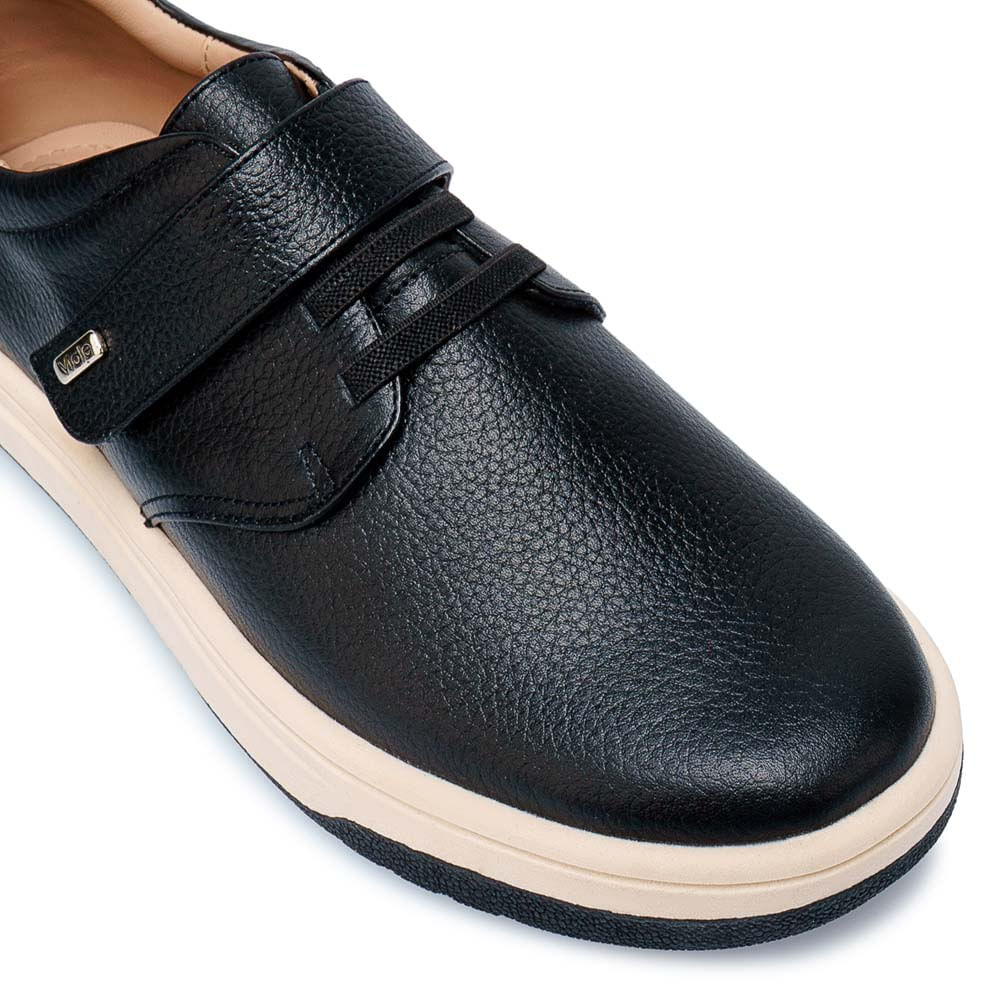 Zapato Slip On Casual SHAM-2510 Negro Viale Cuero - Imagen 2