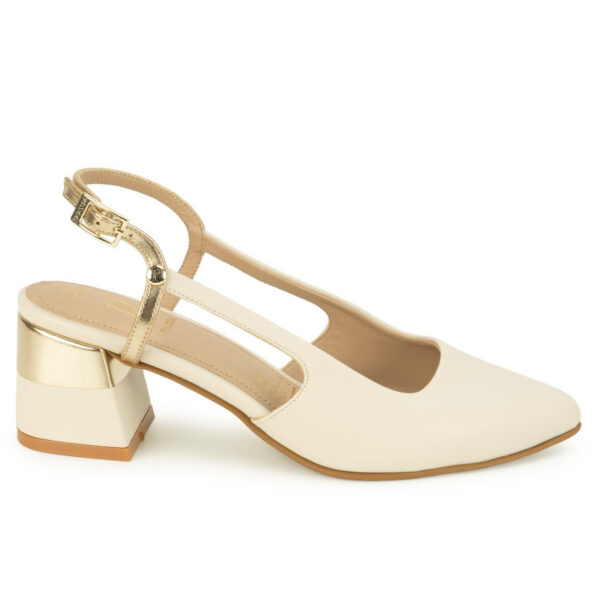 Zapato Stiletto Casual DON-2645 Hueso Piazza