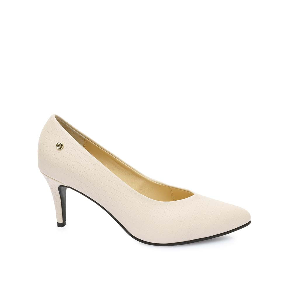Zapato Stiletto Casual PORTAL-2508 Hueso Piazza - Imagen 5
