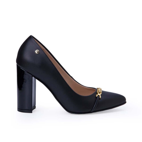 Zapato Stiletto Casual DON-2529 Negro Piazza