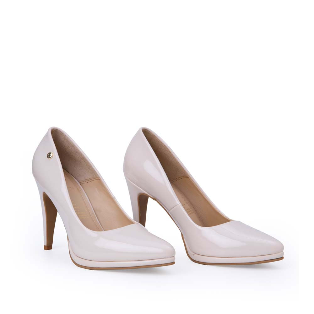 Zapato Stiletto VESTIR KATHE-019 Hueso Piazza - Imagen 4