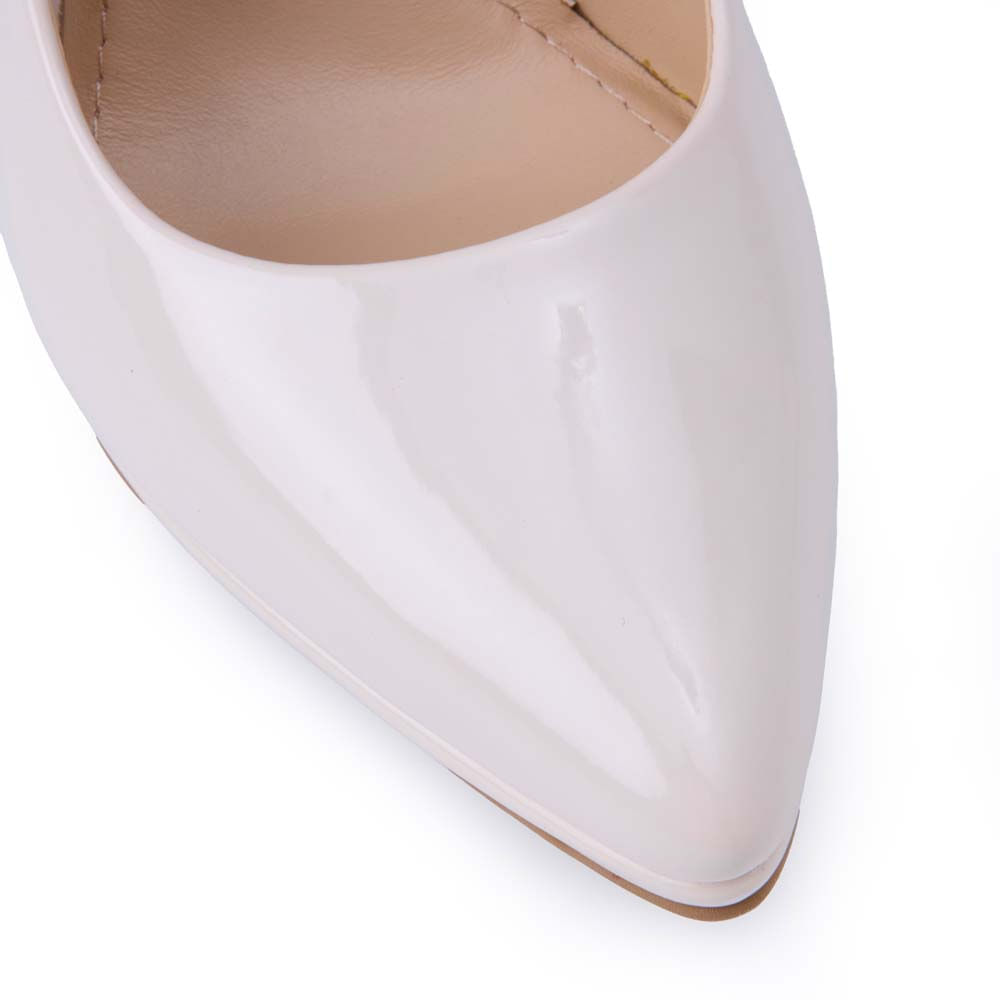 Zapato Stiletto VESTIR KATHE-019 Hueso Piazza - Imagen 6