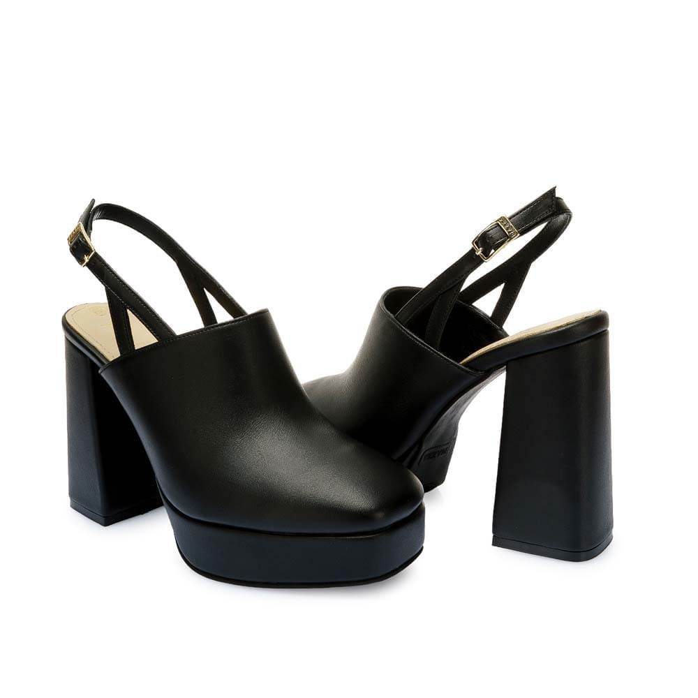 Zapato Sueco Casual KATHE-2537 Negro Piazza - Imagen 11